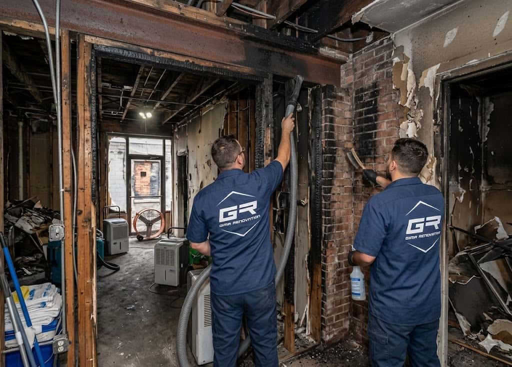 Fire Damage Repair & Smoke Cleanup